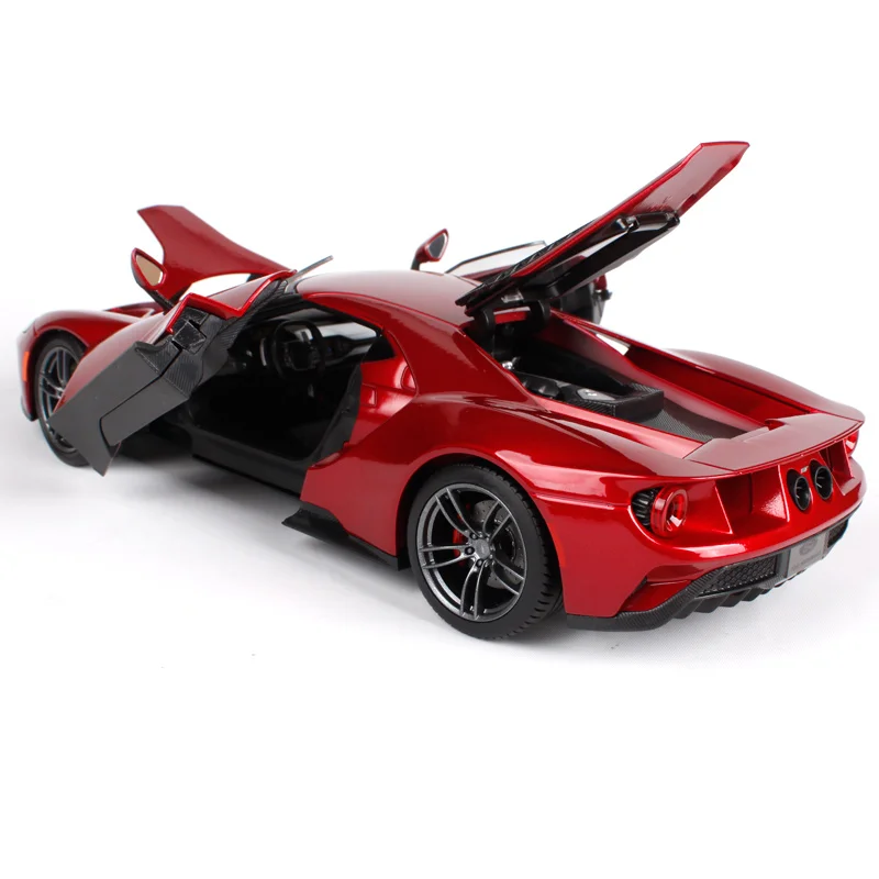 Maisto 1:18 ford gt белый синий красный винный автомобиль литой жесткий переплет Роскошные гоночные игрушечные модели автомобиля для коллекционных моделей автомобилей 38134