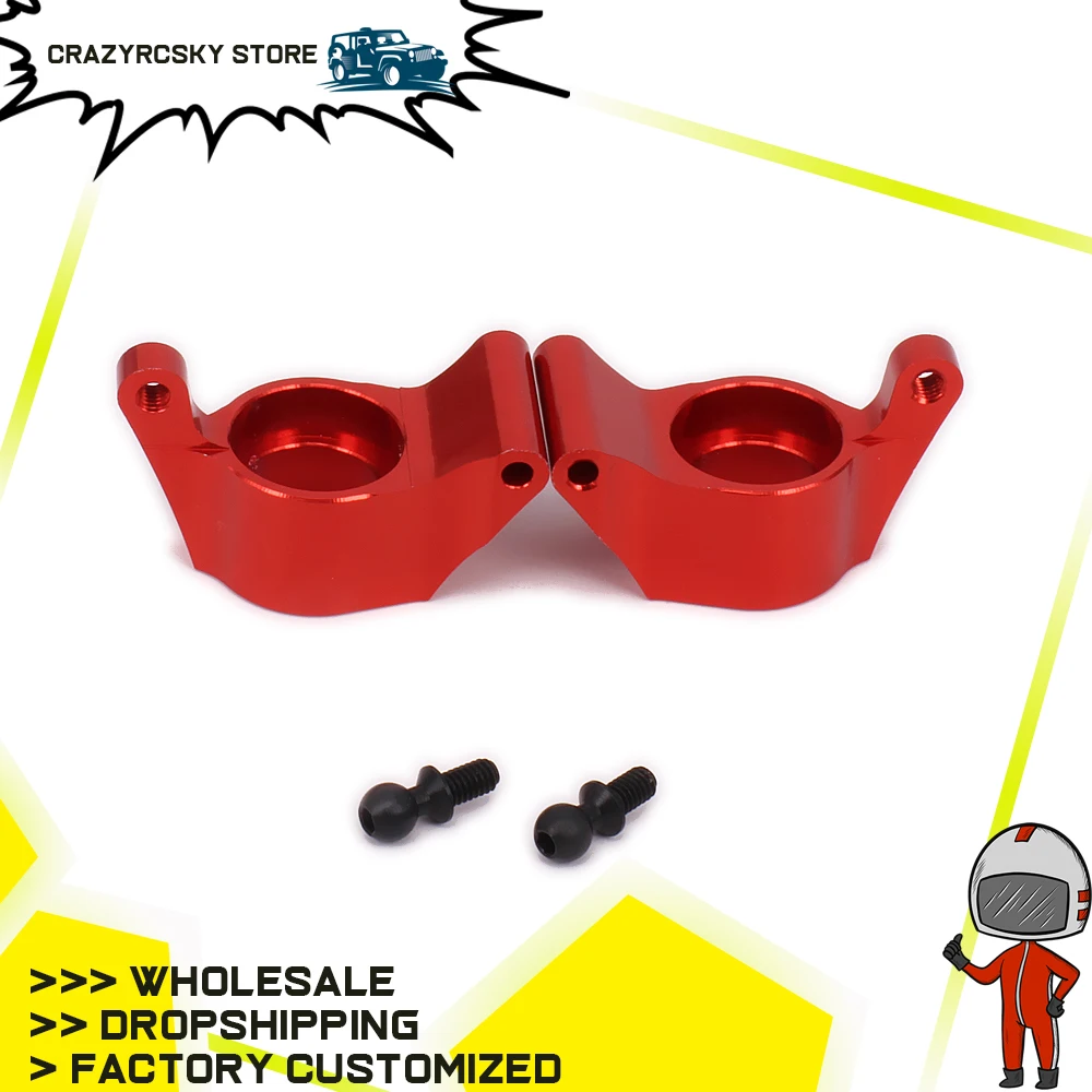 

2PCS Alloy Rear Hub Carrier Stub Axle Carrier For Rc Model Car 1/18 Fs Racing Big Foot Monster Truck Upright Set Wheel Hub Big