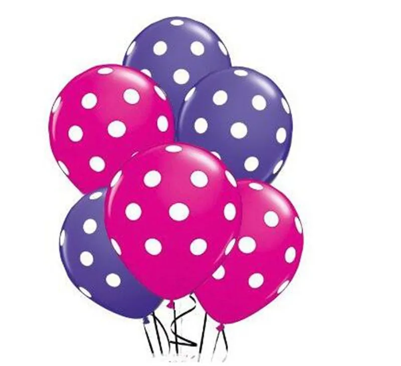 24 шт божья коровка черный красный горошек латексные шары globos Микки Минни вечерние подарки на день рождения воздушные шары Свадебный декор