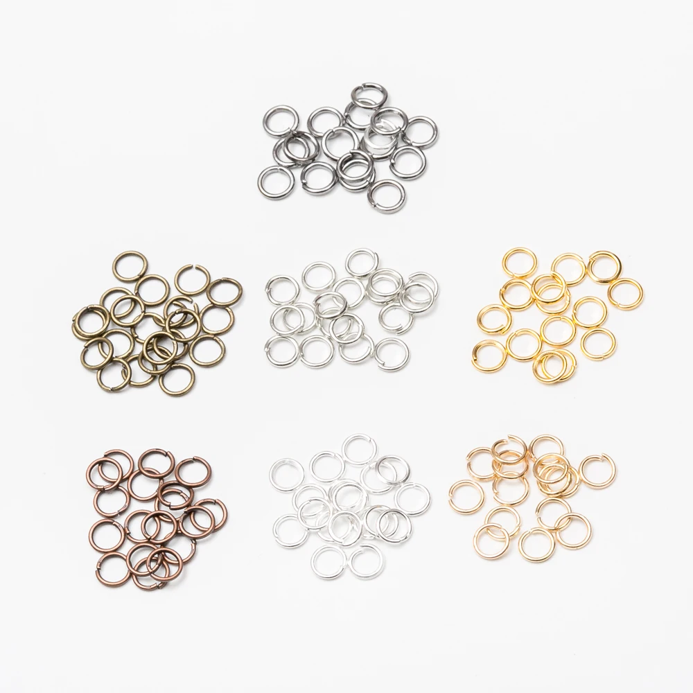 

100g Hot sell Connectors Open jump Rings for jewelry accessories Making 5466-5486