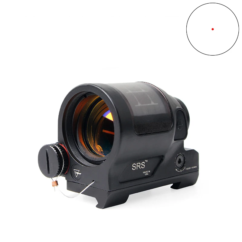 Тактический Trijicon SRS стиль солнечной энергии 1X38 красный точка прицел