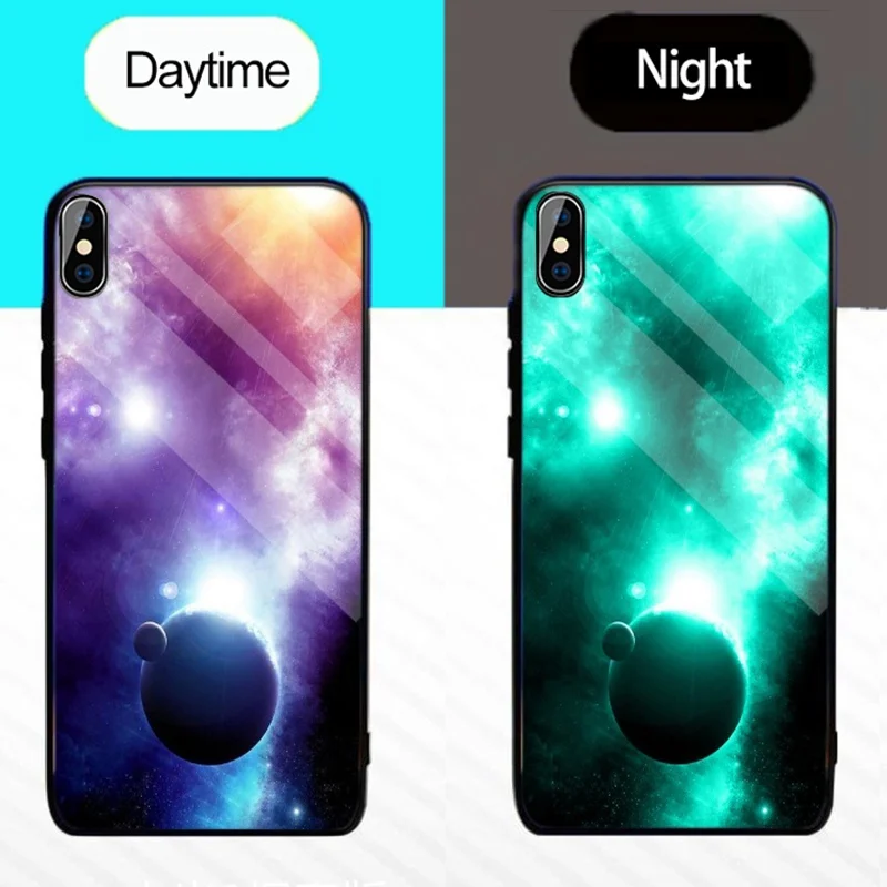 Patterned 10 Чехол в виде светящегося стекла для Xiaomi mi 9 8 SE 8 Lite A1 A2 Lite чехол для телефона для Xiao mi Red mi 5 Plus 6A 6 Pro Note 7 5 Pro Coque - Цвет: Patterned 10