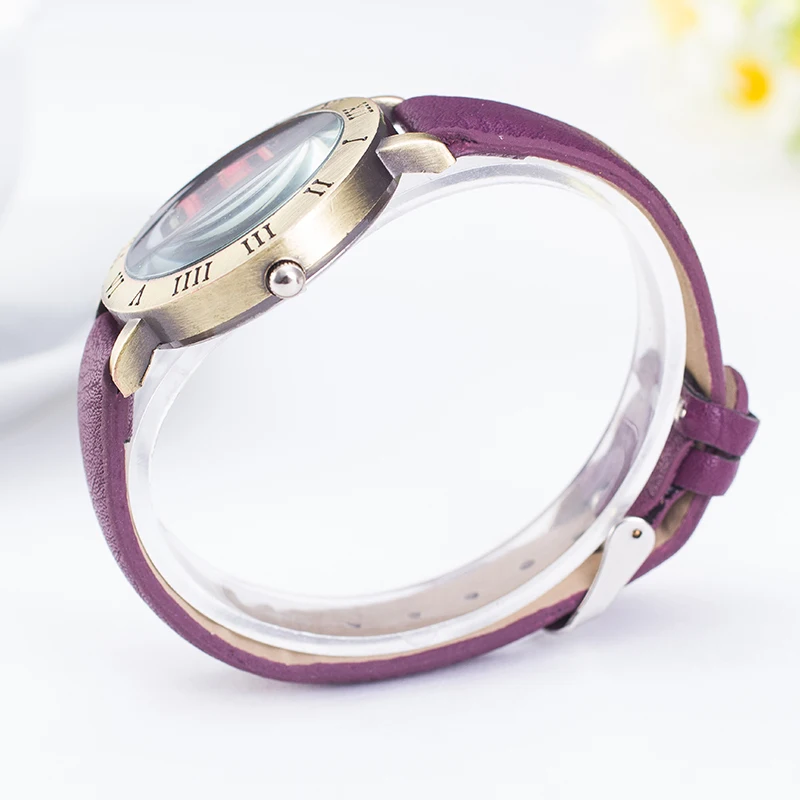 2016 Горячая Распродажа модные женские часы кожаные кварцевые мужские Лондон