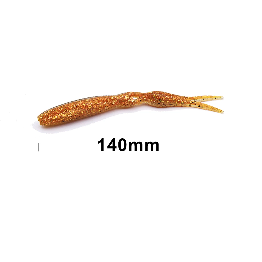 2017 soft lure set fishing bait 14cm 11.6g BW301 3 bags in one cheap rubber for bass pike perch | Спорт и развлечения