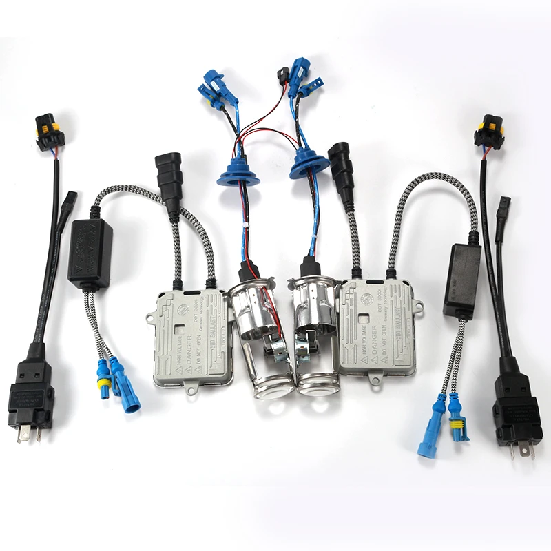 AILEO автомобильные ксеноновые hid h4 Фары Лампы без потерь ксеноновый мини проектор