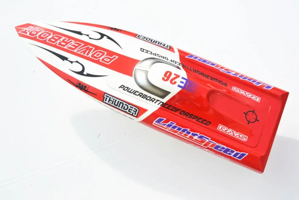Новый DTRC E26 Thunder бесщеточный RC лодка/гоночная лодка с 3650 двигателем/90A ESC/3 кг