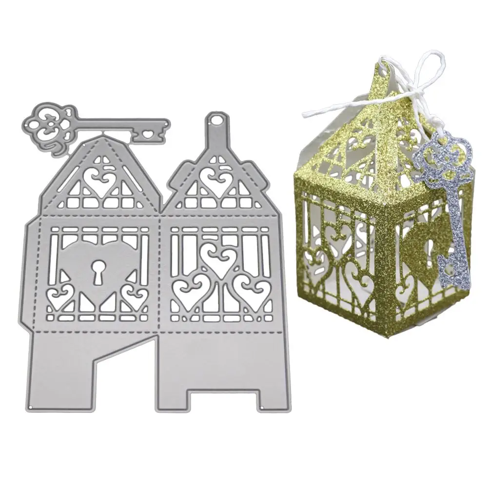 Стереоскопическая коробка для резки металла DIY Скрапбукинг тиснение бумажный