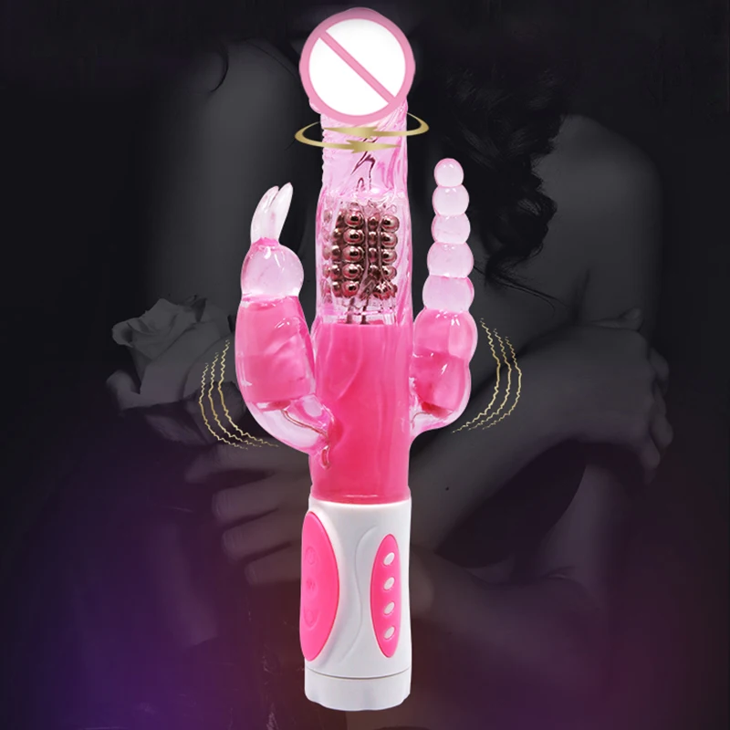 Фаллоимитатор двойной вибратор анальные игрушки G Spot вибраторы для женщин