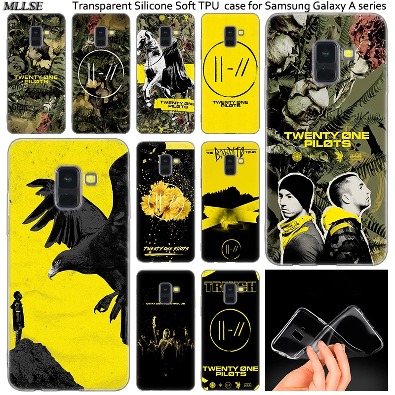 Twenty One Pilots плащ Тренч Era силиконовый чехол для Samsung Galaxy A50 A30 A10 A40 A6 A8 плюс A20 E A5 A7 2018
