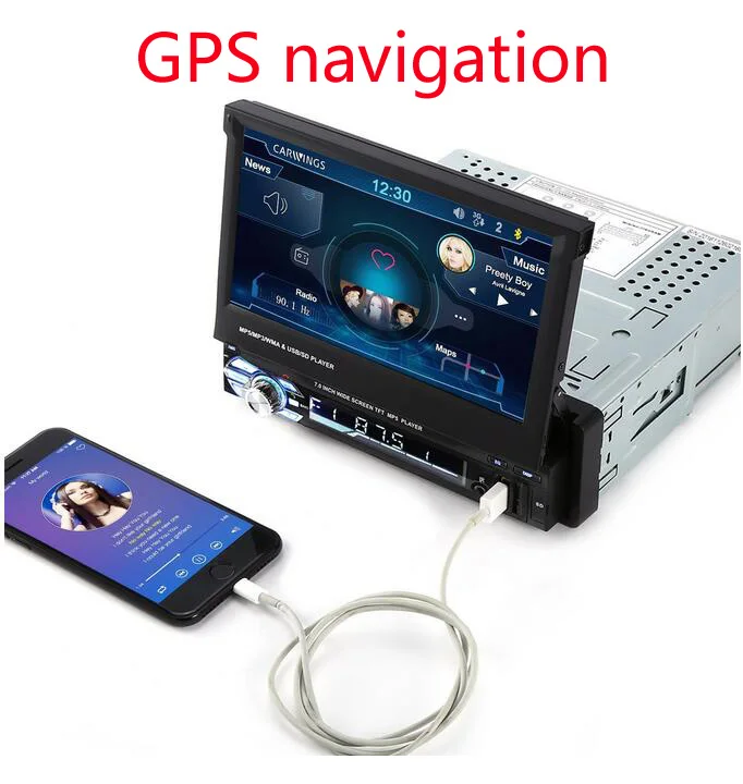 Универсальный центральный мультимедийный автомобильный dvd плеер радио GPS
