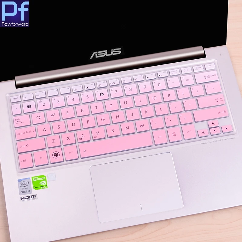 Силиконовый защитный чехол для клавиатуры Asus U4000U U4000UF U4100 UX42V U410 U4100UN U4000UQ7200 UX430UN