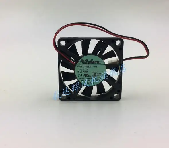Двухстрочный вентилятор для ЦП NIDEC D05X-12TL 5010 12V 0.05A