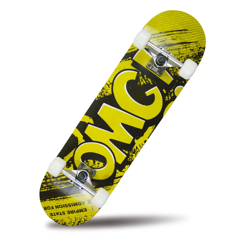 Двойной скейтборд новинка 2019 Северо-Восточный кленовый четырехколесный уличный