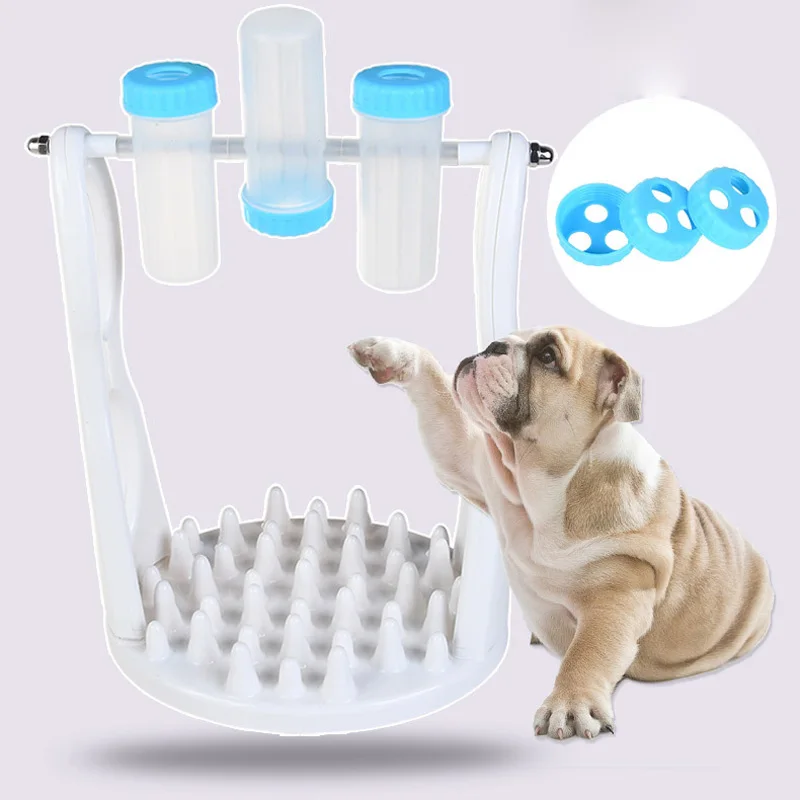 Новый питатель головоломка для домашних животных протекающая чаша три