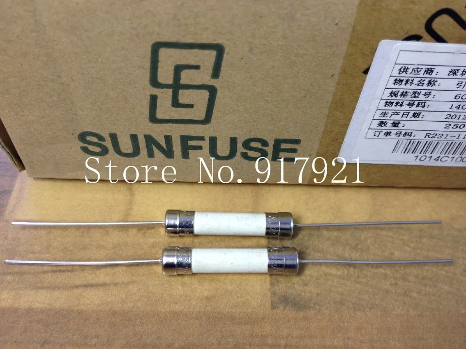 

[ZOB] импортный керамический трубчатый предохранитель SUN Sunstar 6CP 10A 250 В 6X30 оригинальный-200 шт./партия