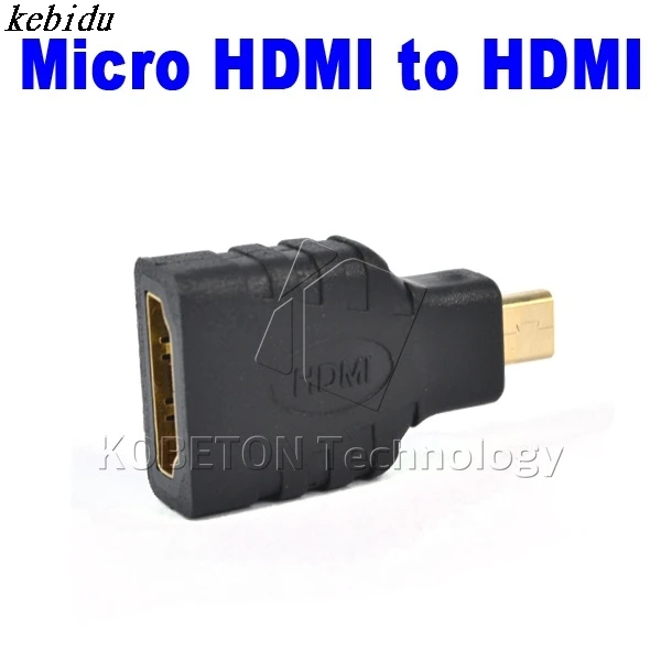 Адаптер kebidu Female to Male F/M Конвертер Разъем HD TV Camera Micro HDMI-совместимый тип |