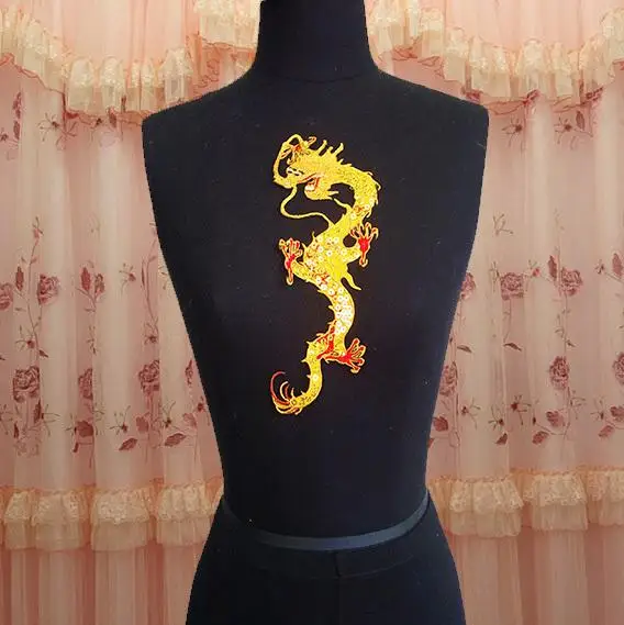 Нашивка С Вышивкой дракона 9 х22 см|embroidery patch|little patchpatches patches |