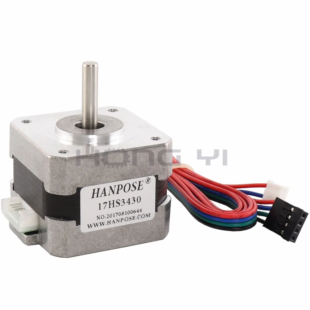 1 шт. 17HS3430 3D-принтеры Nema17 для 12VDC, 2800g. См, длина 34mm, 4-без содержания свинца и 42 мотор шагового двигателя с DuPont линия