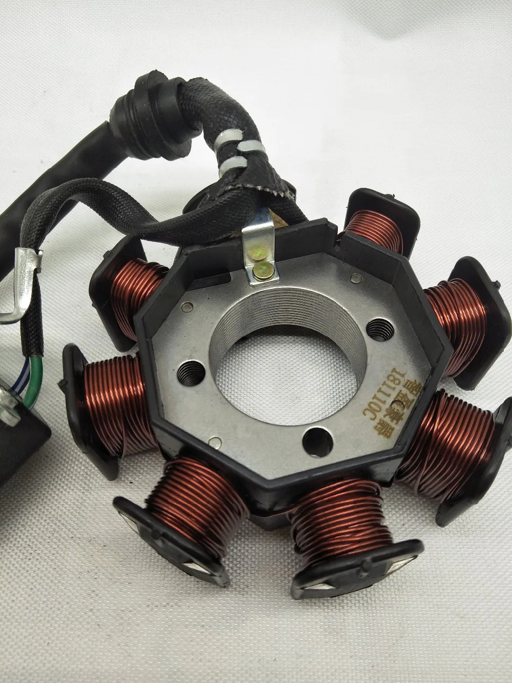A24 Motorcycle 5 Wire 8 Poles Full Wave DC For Honda CG125 ZJ125 CG ZJ 125 125cc Magneto Stator Coil Generator Spare Parts | Автомобили и