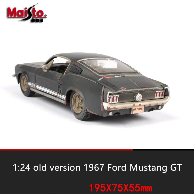Maisto 1:24 старый Ford Mustang GT моделирование сплава Модель автомобиля ремесла украшения Коллекция игрушек инструменты подарок