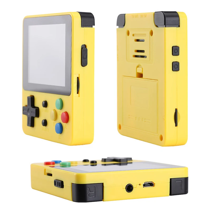 Данные лягушка LDK мини игровая консоль экран 2,6 дюймов Ретро Классический Ручной геймпад и AV Out портативные игровые игрушки для детей