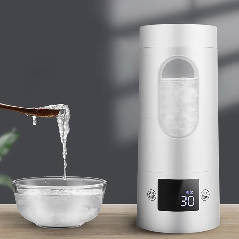 

220V Portable Multifunctional Electric Kettle Mini Cubilose Cup Travel Health Preserving Pot Slow Cooker Boiling Cup 500ml