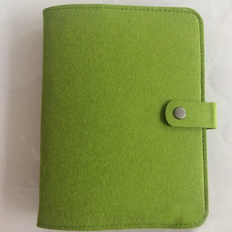 A5 A6 спираль журнал блокнот обложка фетр 6 отверстий Винтаж Dokibook дневник DIY планировщик Органайзер школьные офисные принадлежности