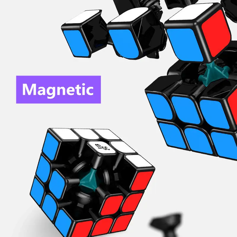 Yongjun YJ MGC 3x3x3 Магнитный магический куб наклейки профессиональные магниты головоломка скорость cubo magico Развивающие игрушки для детей