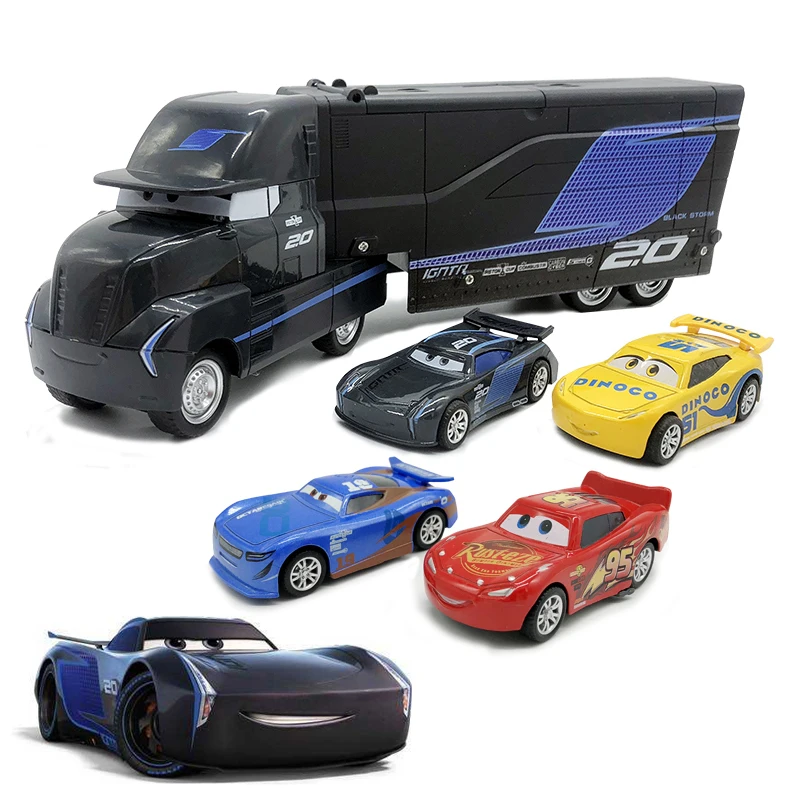 

Disney Pixar Cars 3 Jackson Storm Truck Mack Uncle Toys Lightning McQueen Cruz Model Pixar Car Toy Children Birthday Gift