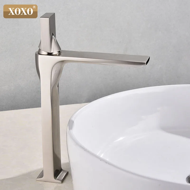 Смеситель для раковины XOXO в стиле ретро черный кран ванную комнату с одной ручкой