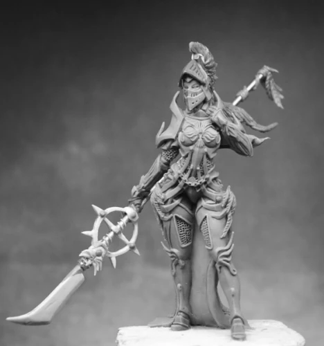 1/32 54 мм женщина ястреб Рыцарь Солдат без основания игрушка Смола модель