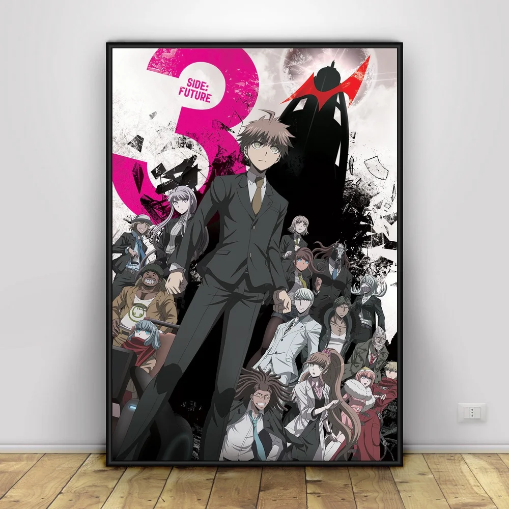 Художественный шелковый постер Danganronpa для домашнего декора 12x18 24x36