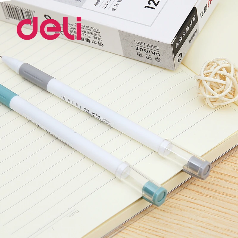 

Deli 1pcs Gel Pen 0.5mm Business Black Ink Pen Maker carbon Pen School Office student Exam Writing Stationery Supply