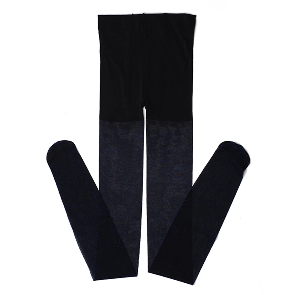 Весна Осень блестящие колготки тонкие женские Collant Femme компрессионные чулочные