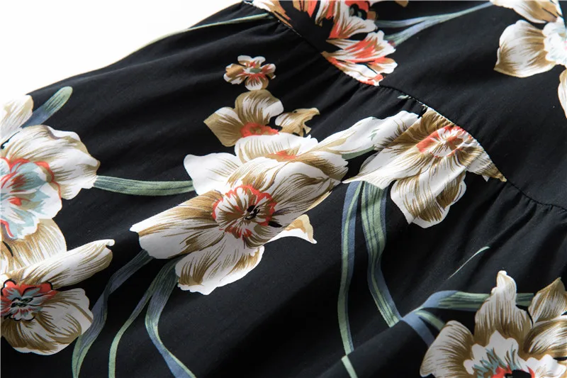 Pajimas for women flower print sleepwear sexy pajama set summer female nightgown ladies v-neck nightwear homewear