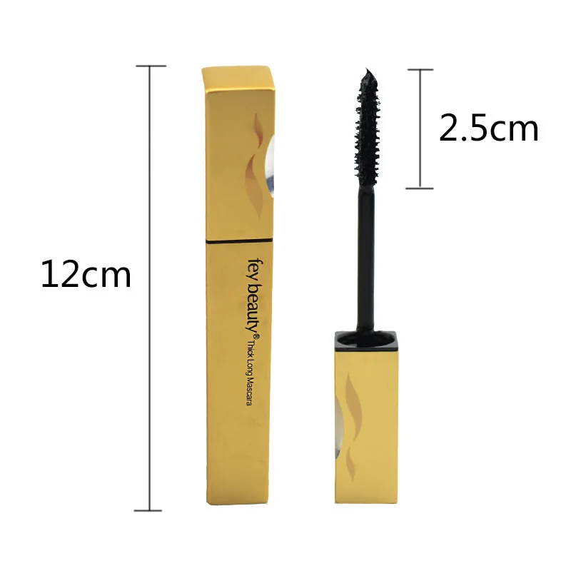 Фей Красота тушь 3d волокно бренд макияж ресницы чтобы Водонепроницаемый керлинг