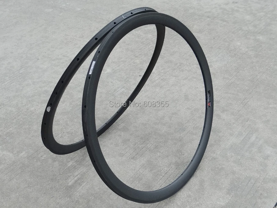 FLX-RIM-T03: углеродный Матовый велосипед дорожный 700c трубчатый обод колеса 38 мм