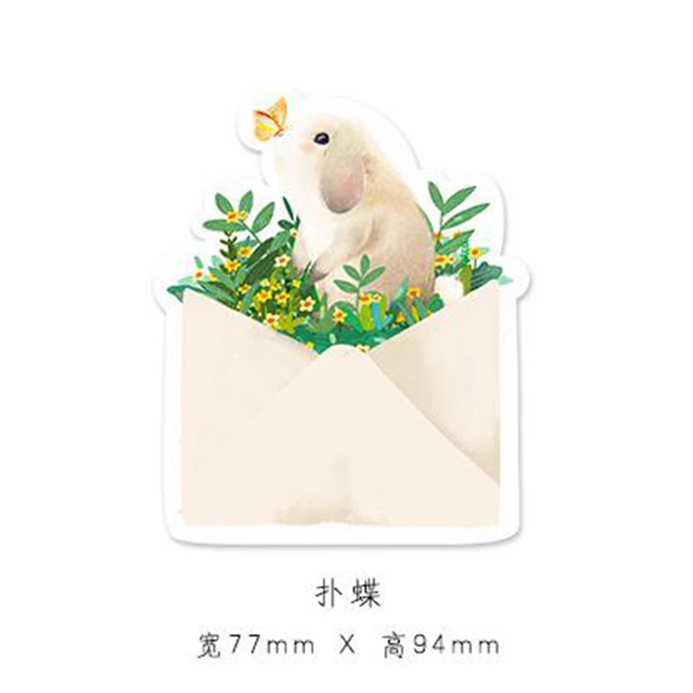 30 страниц/упаковка Wish of Rbbit memo pad Sticky Notes Memo notebook канцелярские принадлежности Papelaria Escolar школьные принадлежности - Цвет: 2