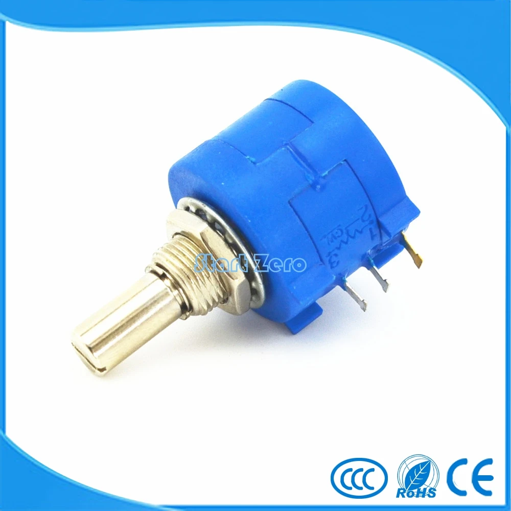 1 шт. 3590S-2-103L 3590S 1K~ 100K Ом прецизионный многооборотный потенциометр 10 кольцевой регулируемый резистор
