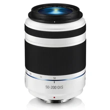 Черный/белый! NX 50-200 мм III f/4-5,6 ED OIS телеобъектив для samsung NX1000 NX1100 NX2000 NX3000 NX200 NX210 NX300m NX3300 NX1