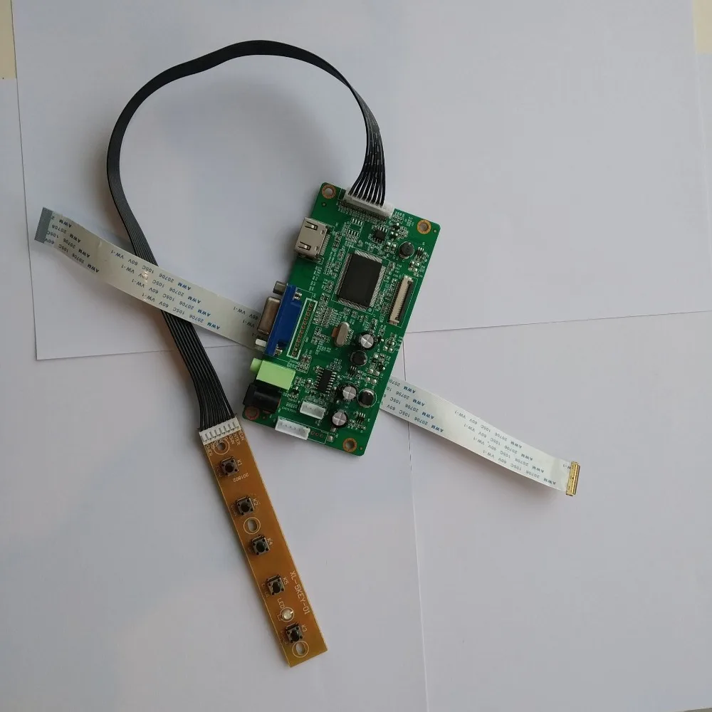 Плата контроллера HDMI VGA EDP LCD светодиодный DIY FHD для дисплея LG LP140WD1-TPD1, 1600X900, 14-дюймовый панельный монитор