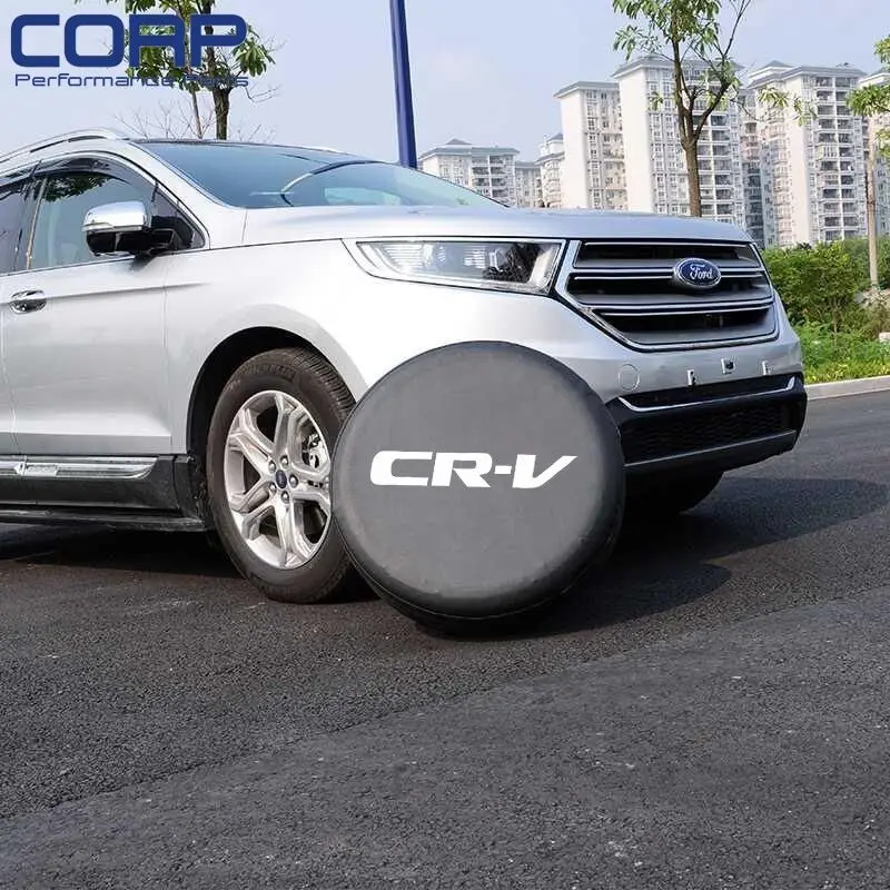 Бесплатная доставка 14 &quotзапасное колесо шин чехол Soft Bag протектор для Honda CRV CR-V |