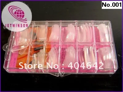 

120 PCS / Lot Dual Nail Form Mold for DIY 3D Nail Art Tips