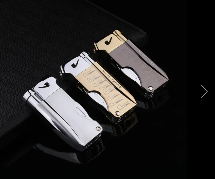 Металлическая зажигалка Ретро надувные бронза старинный фонарь газовая зеркало