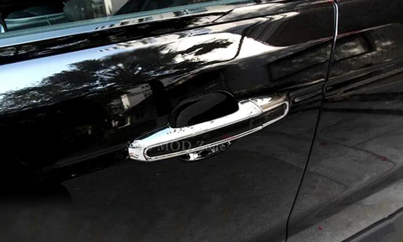 ABS Хром Стайлинг Внешний Крышки Ручки Двери Отделка Глянцевая 8 шт. Для Jaguar XE X760 2015