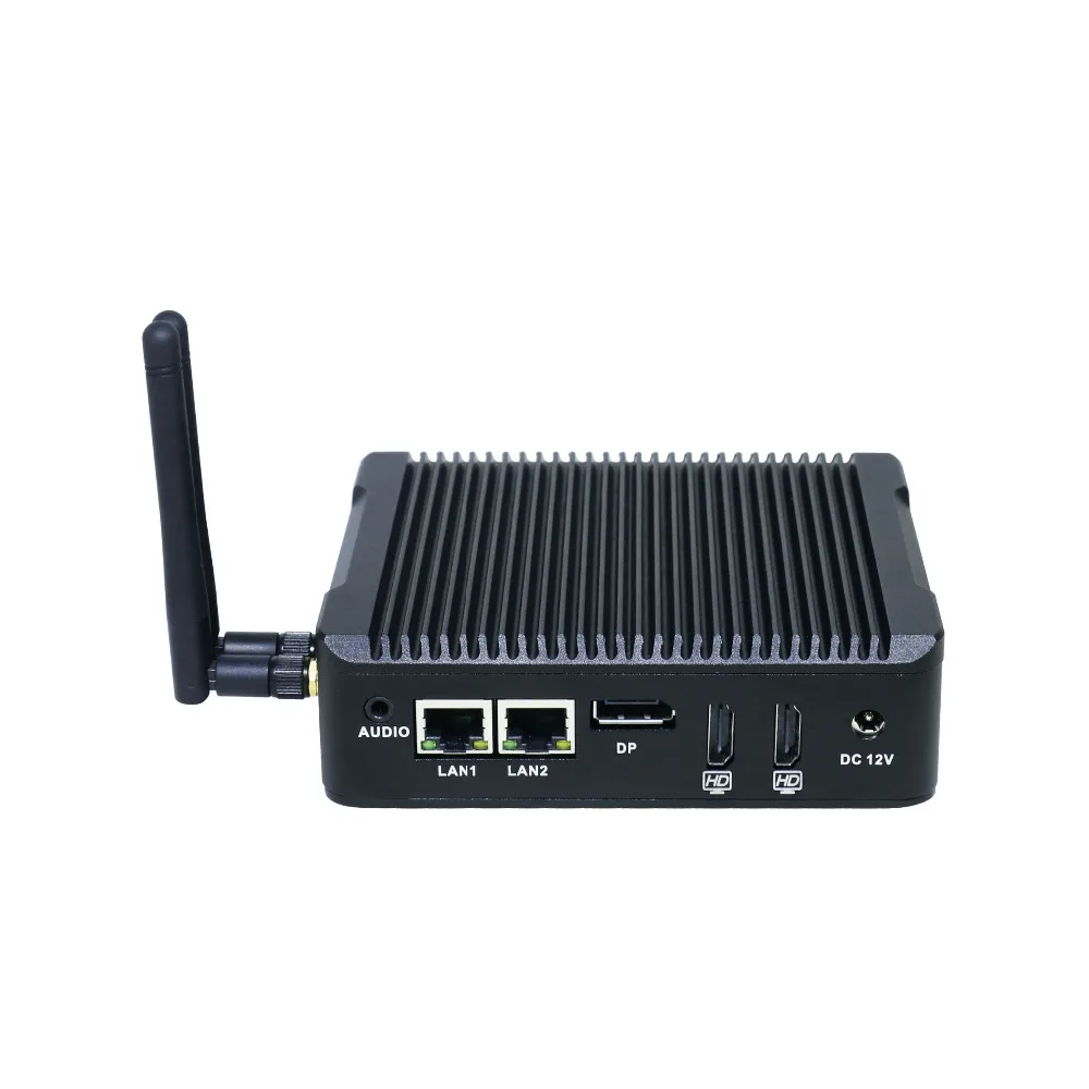 hot sell mini fanless computer N3160 home pc quad core 1.6GHz dual HD ports and one Display port can be used in school | Компьютеры и