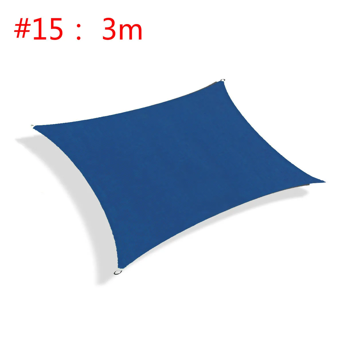 blue Square 3 m 4x3/3,6/3/2 m Треугольники/площадь/прямоугольник Защита от ультрафиолетовых лучей Водонепроницаемый полиэфирная ткань для отдыха на открытом воздухе солнце экран теневые паруса сетчатые навесы - Цвет: blue Square 3 m