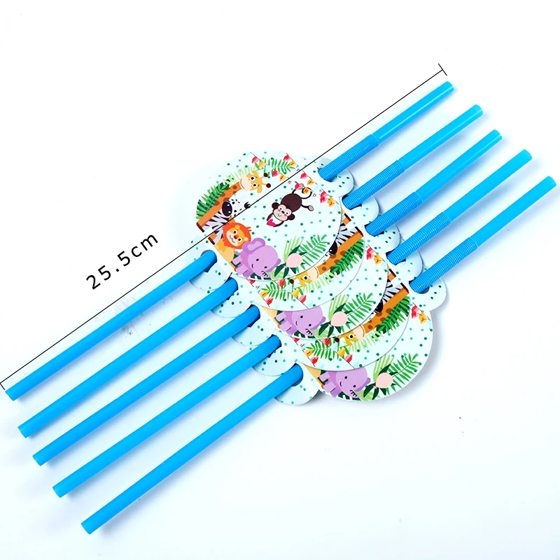 73pcs с героями мультфильма Зоопарк-забавные животные тема детская День рождения