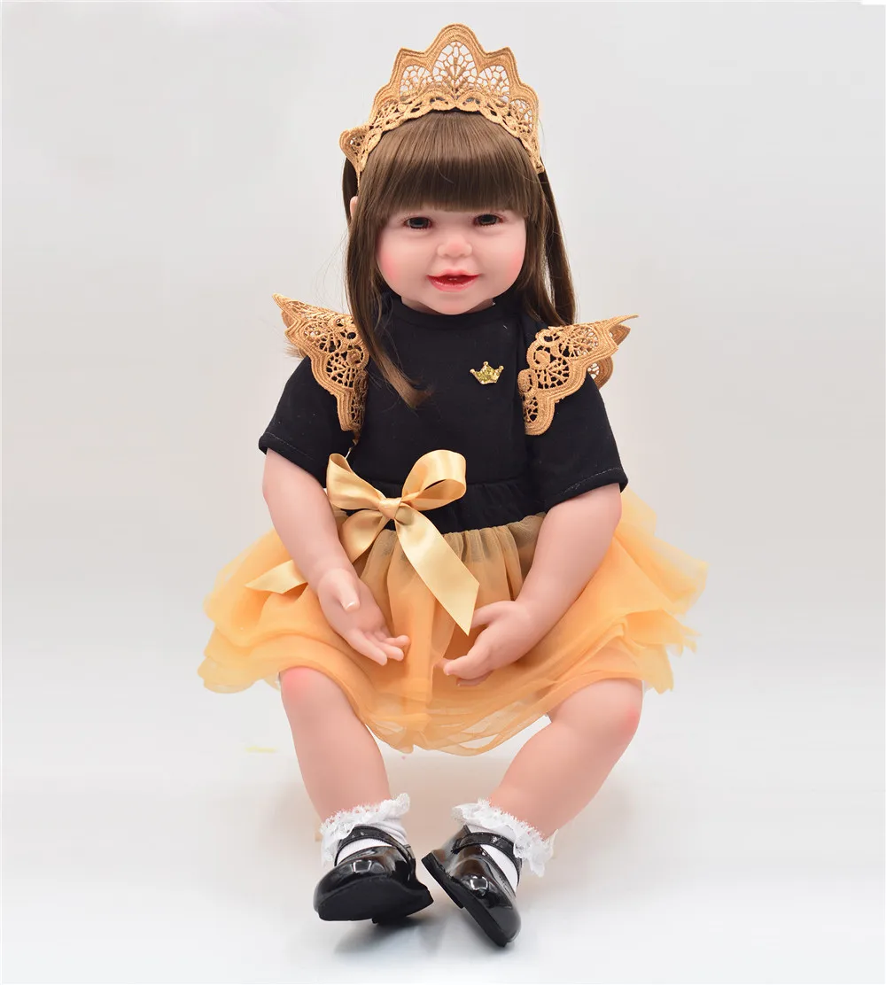 

Реалистичная мягкая кукла-младенец, 61 см