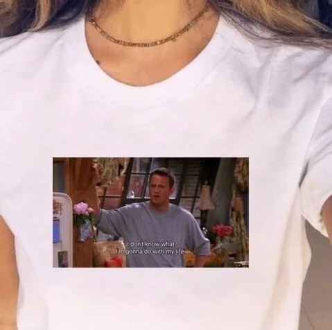 Футболка Fashionshow JF Friends TV Show Я не знаю что я собираюсь сделать с моей жизнью смешная